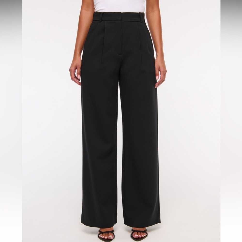 Abercrombie & Fitch Sloane Black Trousers